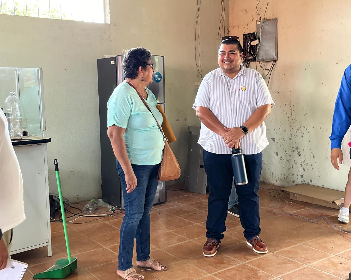 El Alcalde y la Presidente de la Asociación del ECOMUSEO