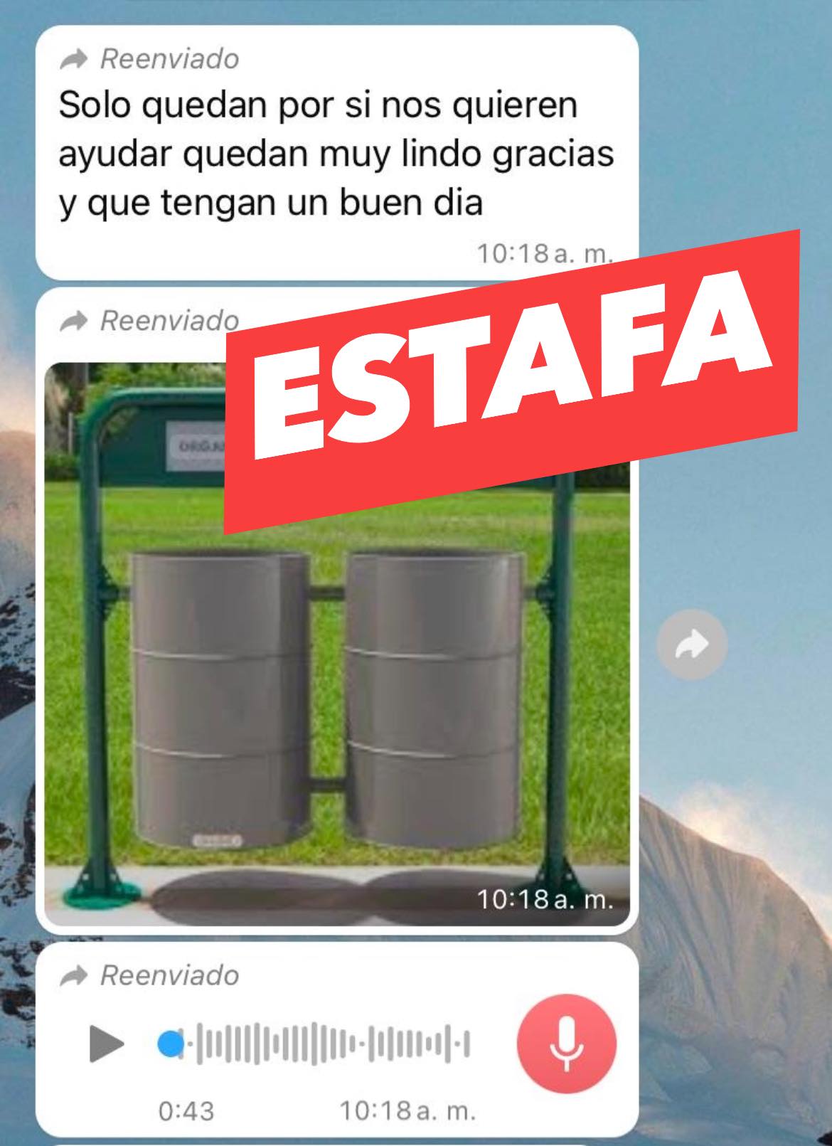 Estafa de los basureros