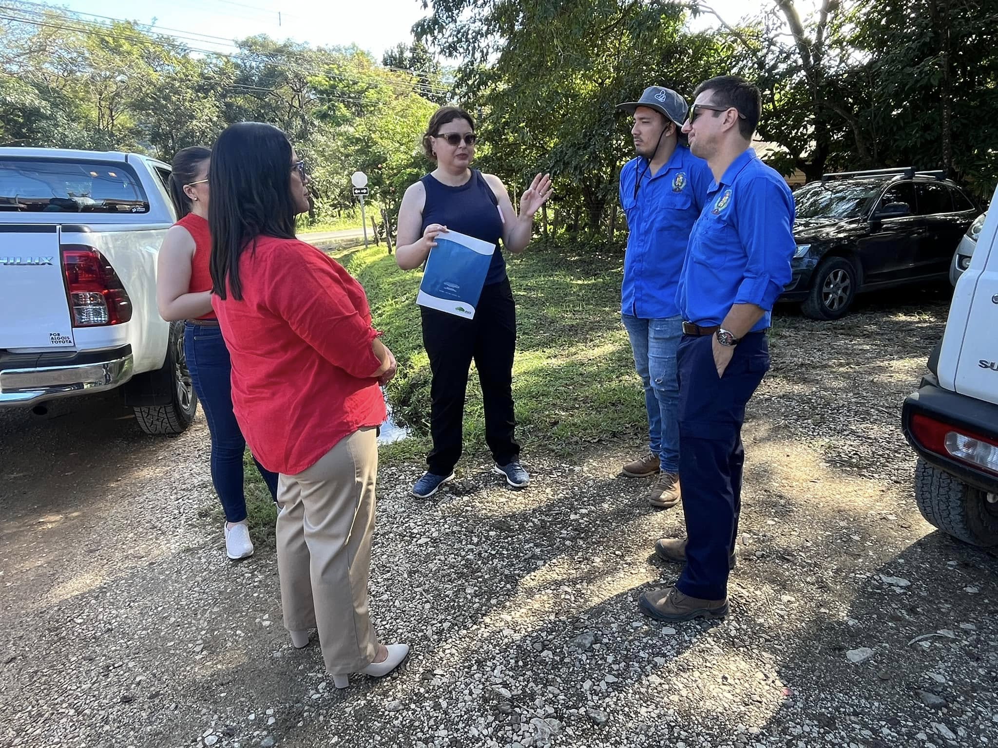 La Vicealcaldesa de Nicoya participó en la gira de inspección con RECOPE