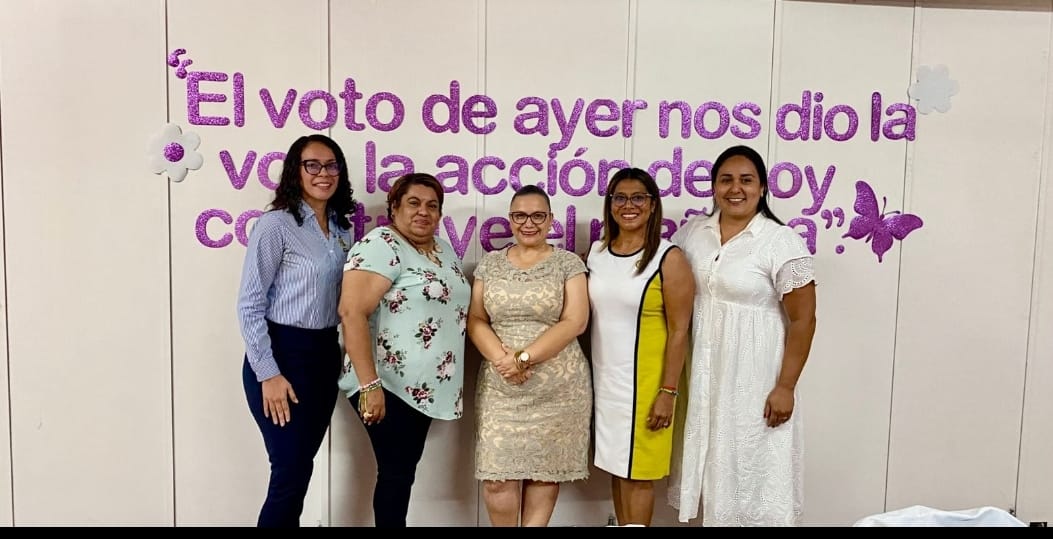 Representantes de Nicoya en la actividad