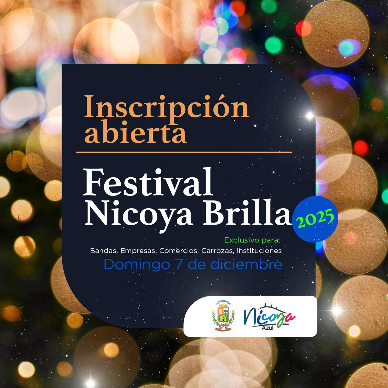 Inscripciones abiertas para Nicoya Brilla