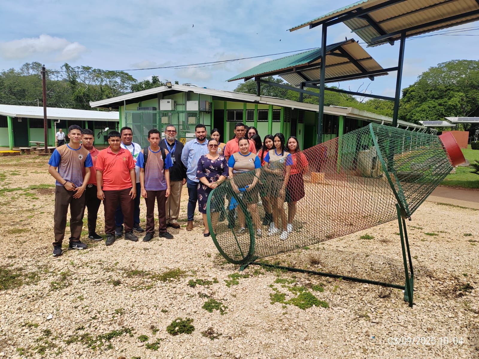 Nueva infraestructura apoya la formación ambiental en el CTP de la Mansión