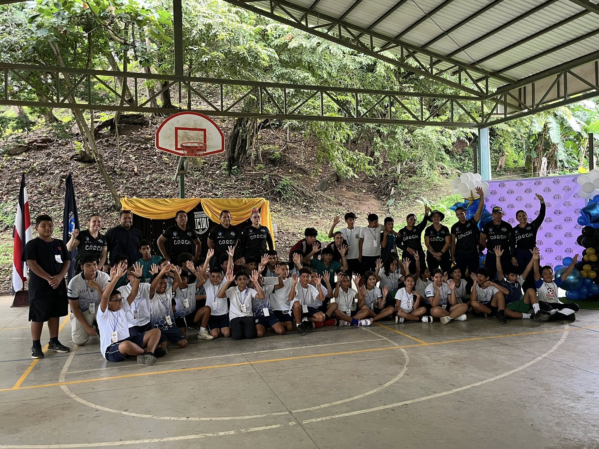 Hoy se inauguró la Liga Atlética Policial de Nosara
