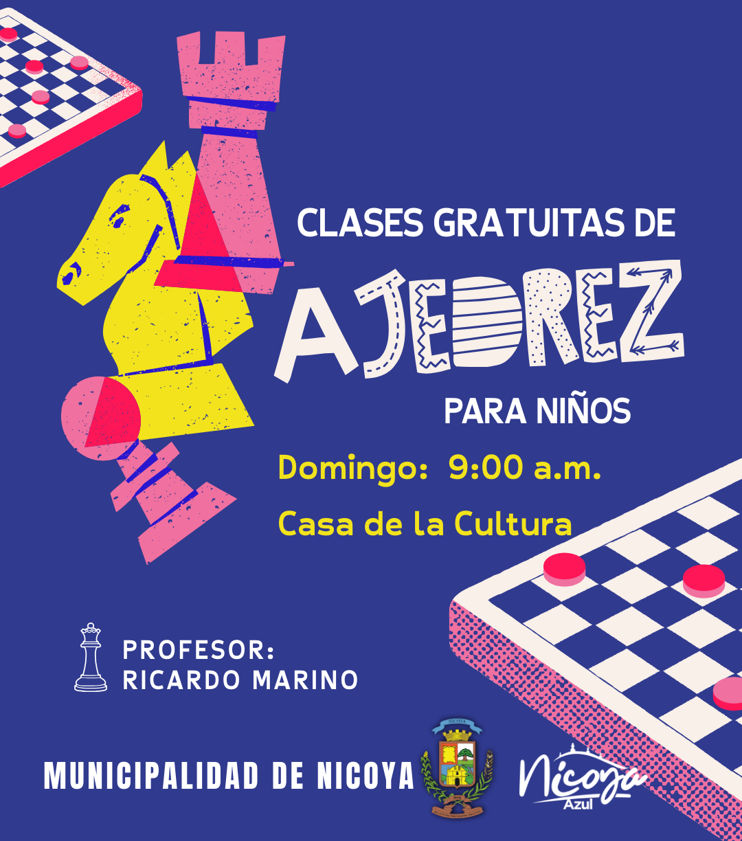 Los domingos le invitamos a aprender ajedrez gratuitamente