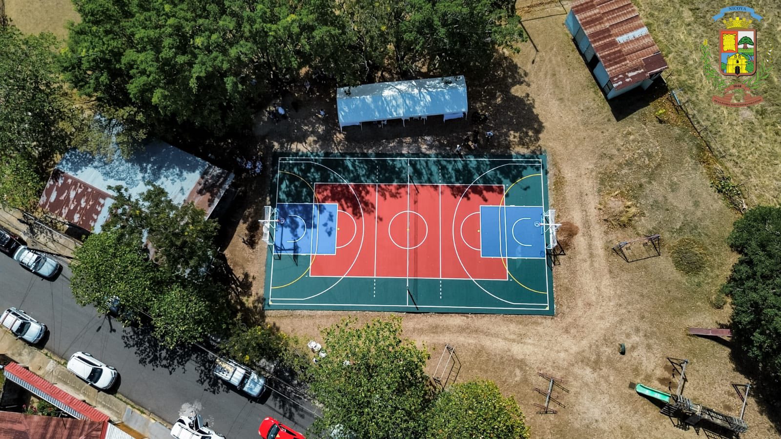 Inauguración de la nueva cancha deportiva en Barrio Guadalupe