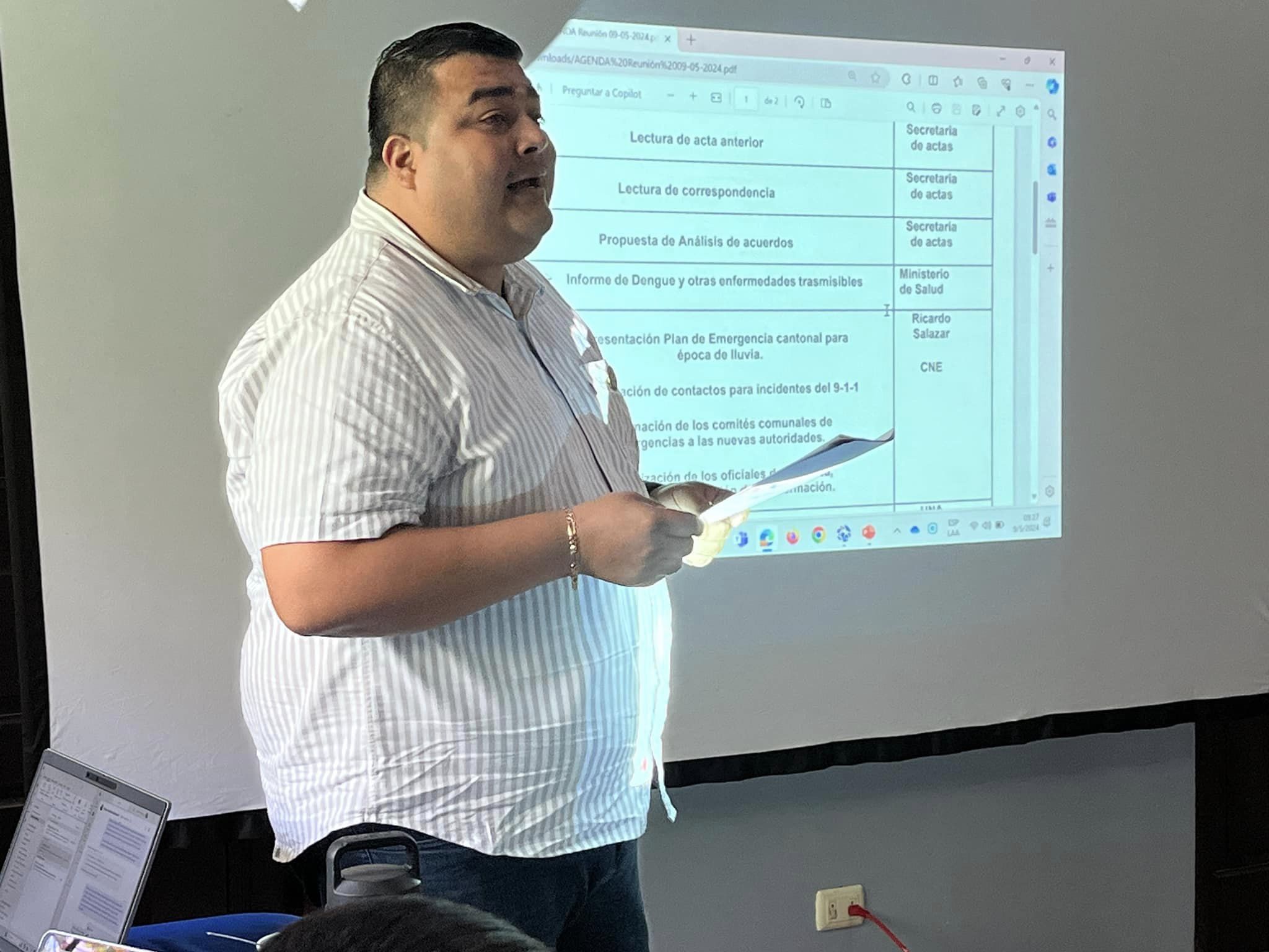 Comité Municipal de Emergencias de Nicoya sesionó este jueves